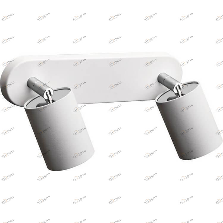 Спот настенный галогеновый на 2 лампы белый Eye Spot 6015 NOWODVORSKI EYE SPOT WHITE 00-3926386 Белый 