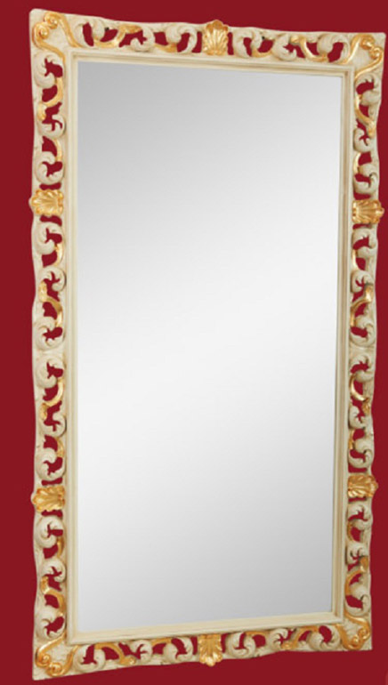 Зеркало MIGLIORE Complementi ML.COM-70.707.AV.DO - белое золото  - Вид №1