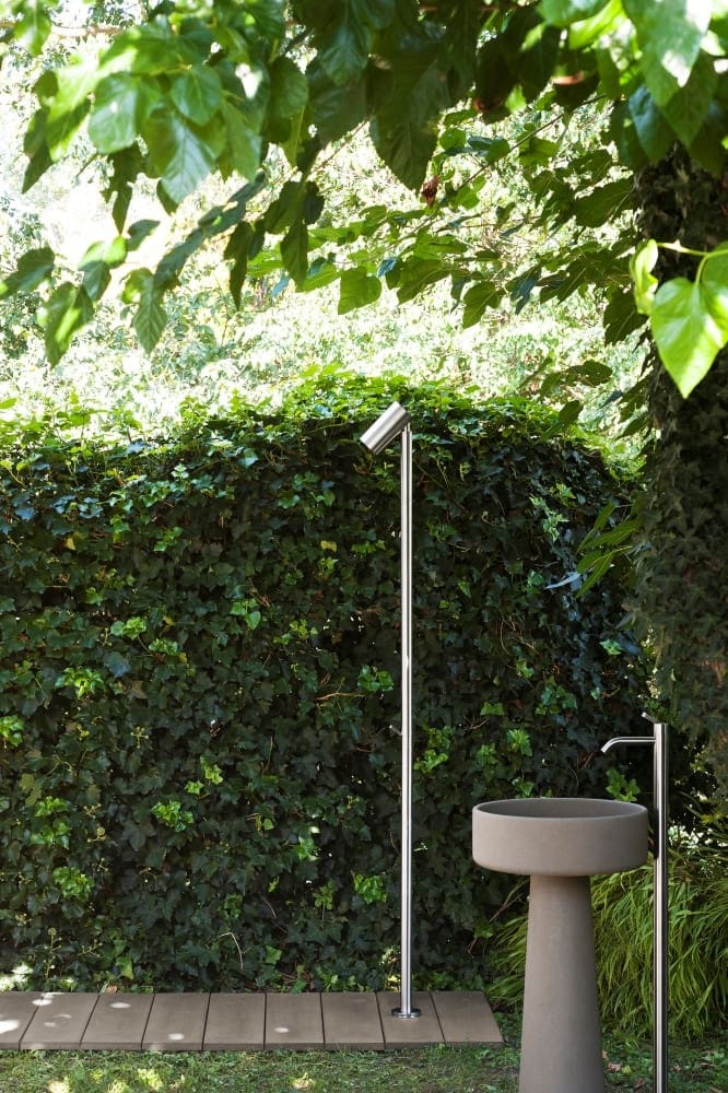 Однорычажный смеситель для раковины из нержавеющей стали Agape SQUARE ARCH-00050752 - Вид №2