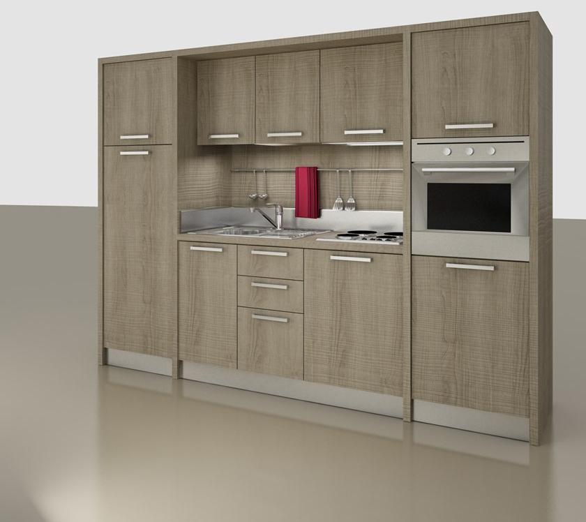 Mobilspazio Мини-кухня из дерева Zeus K135 - Вид №6