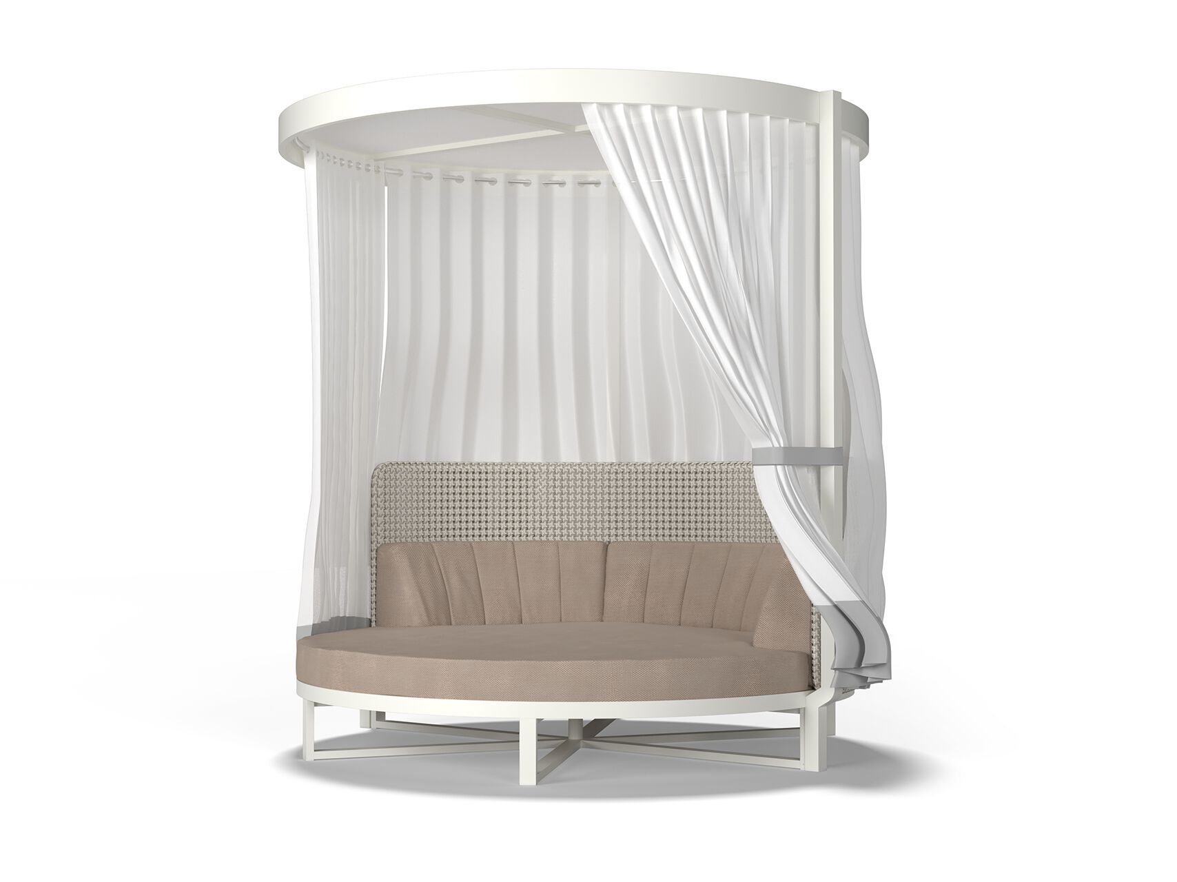 Круглая Садовая кровать из ткани с балдахином MAMAGREEN Munia ARCH-00040245 - Вид №5