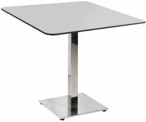 2550 Стол Harvey UltraThin 80*80 белый R-HOME