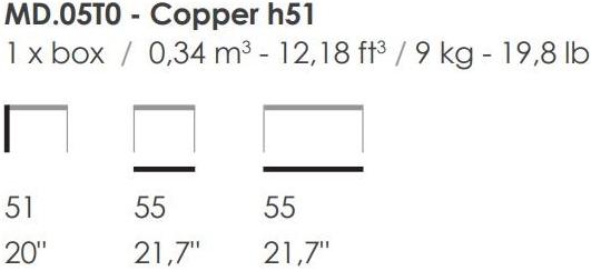 Fenabel Круглый журнальный столик из металла  Md.05t0  - Вид №1
