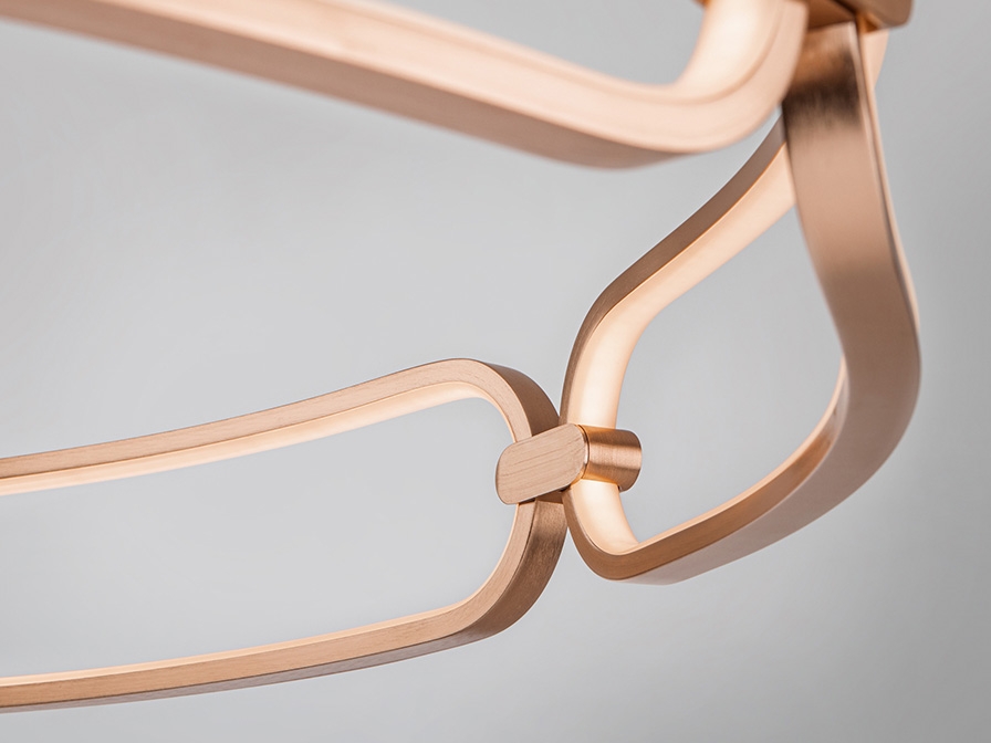 109011 Потолочный светильник Ø47 розовое золото DIM Schuller Colette - Вид №2