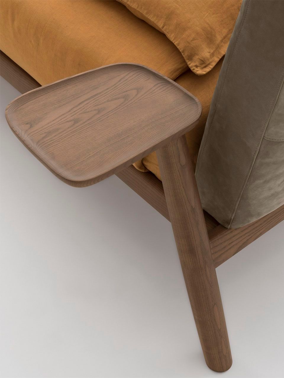 Кровать из массива дерева со встроенными тумбочками Pianca DIONISO ARCH-00089459 - Вид №3