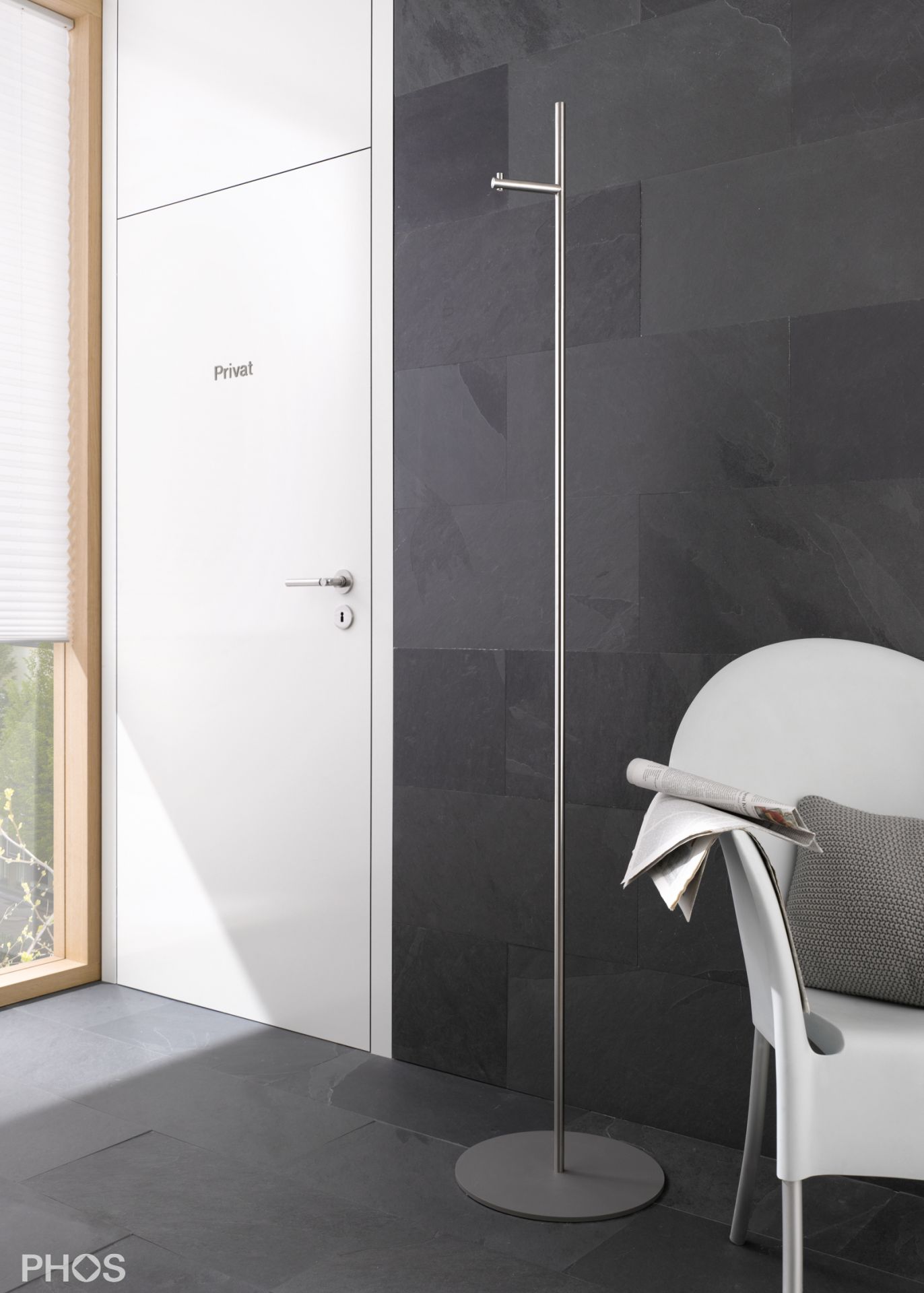 GSTS1S Вешалка прямая 1s, основание: серое. PHOS  - Вид №2