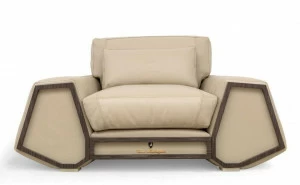 Tonino Lamborghini Casa Мягкое кожаное кресло Super spider