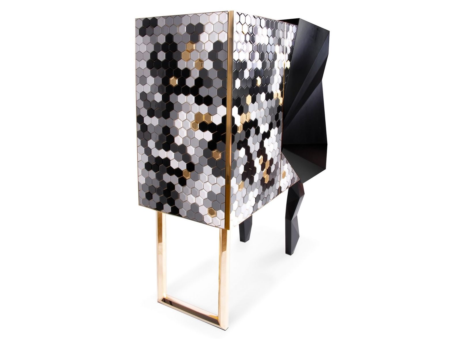 Деревянный шкаф с распашными дверцами ROYAL STRANGER HONEYCOMB ARCH-00035251 - Вид №1