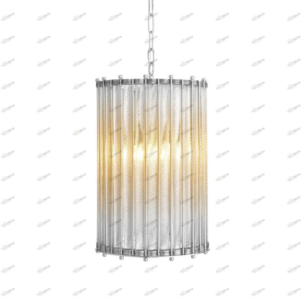 Подвесной светильник Tiziano 3 nickel от Delight Collection KG0907P-3 nickel DELIGHT COLLECTION ДИЗАЙНЕРСКИЕ 243892 Никель 