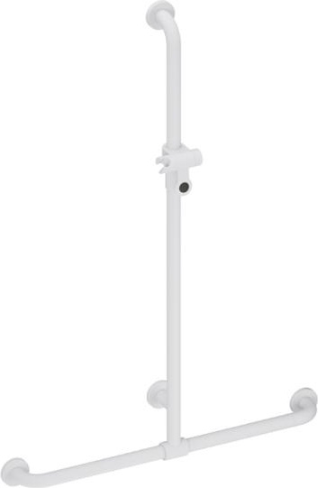 801.35B440 Поручень для душа с выдвижным держателем для душа HEWI Edition matt | Polyamid  - Вид №4