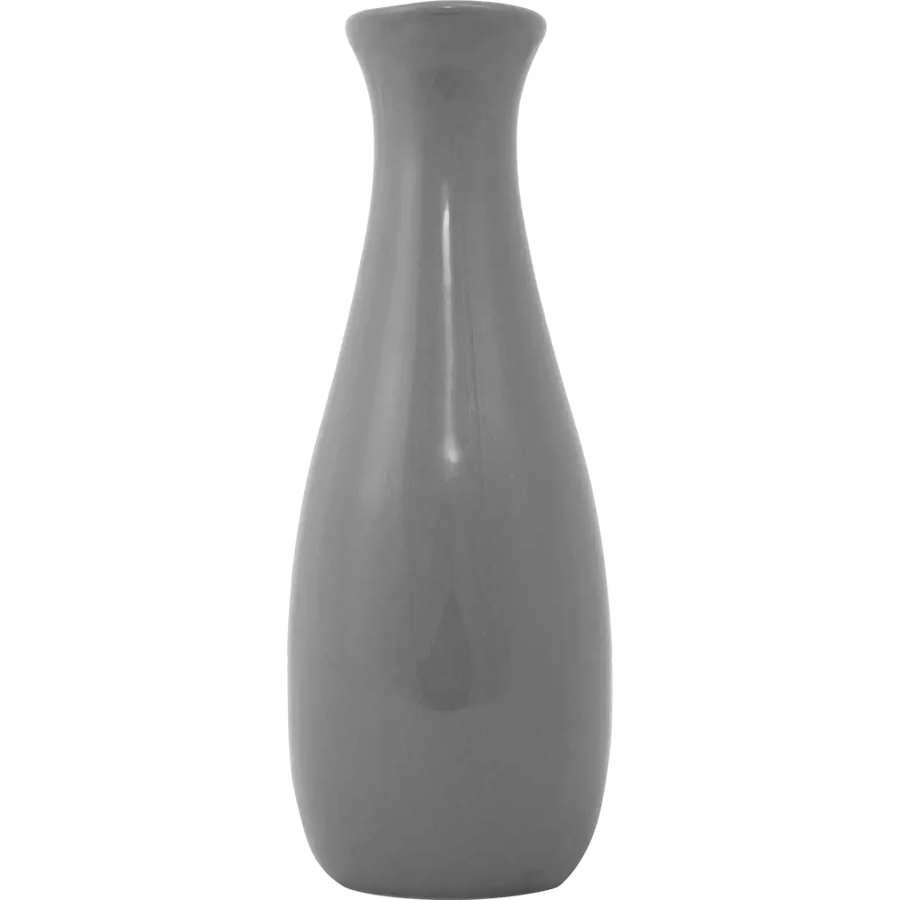 Ваза керамическая 19 см цвет серый Atmosphera STLM-2101640 - Вид №1