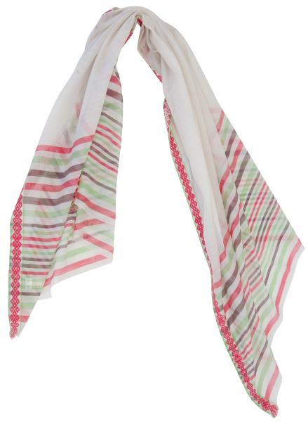 MARIA_N Шаль 90/180 65% хлопок 30% шелк 5% вискоза PETRUSSE Santreyd 