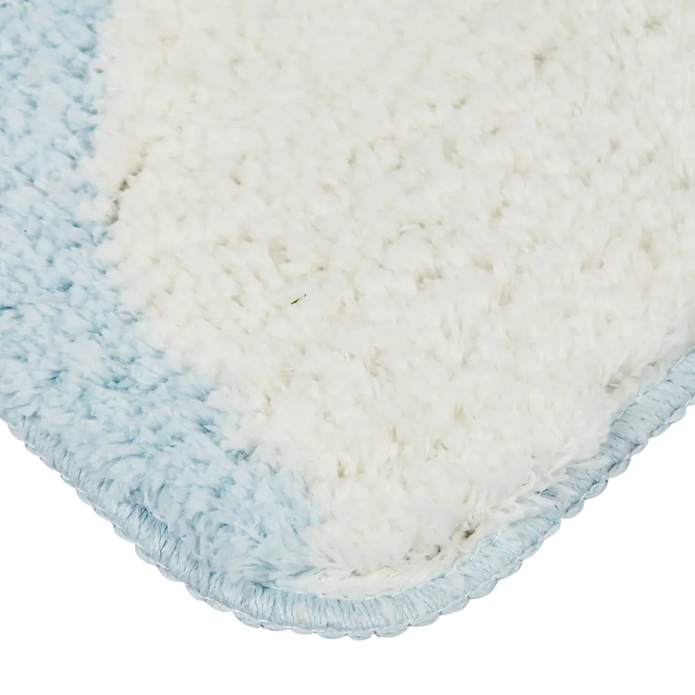 Коврик для ванной SWENSA Curve - мягкий антискользящий 50х80 см 89350249 STLM-0987327 - Вид №1