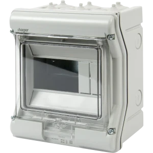 Щит распределительный навесной Hager Vector VS106TD 6 модулей IP65 пластик