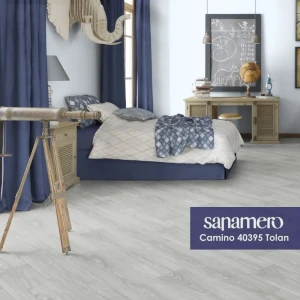 91778255 SPC плитка Sanamero Camino Tolan 33 класс толщина 4.50 мм 2.009 м², цена за упаковку STLM-1377134