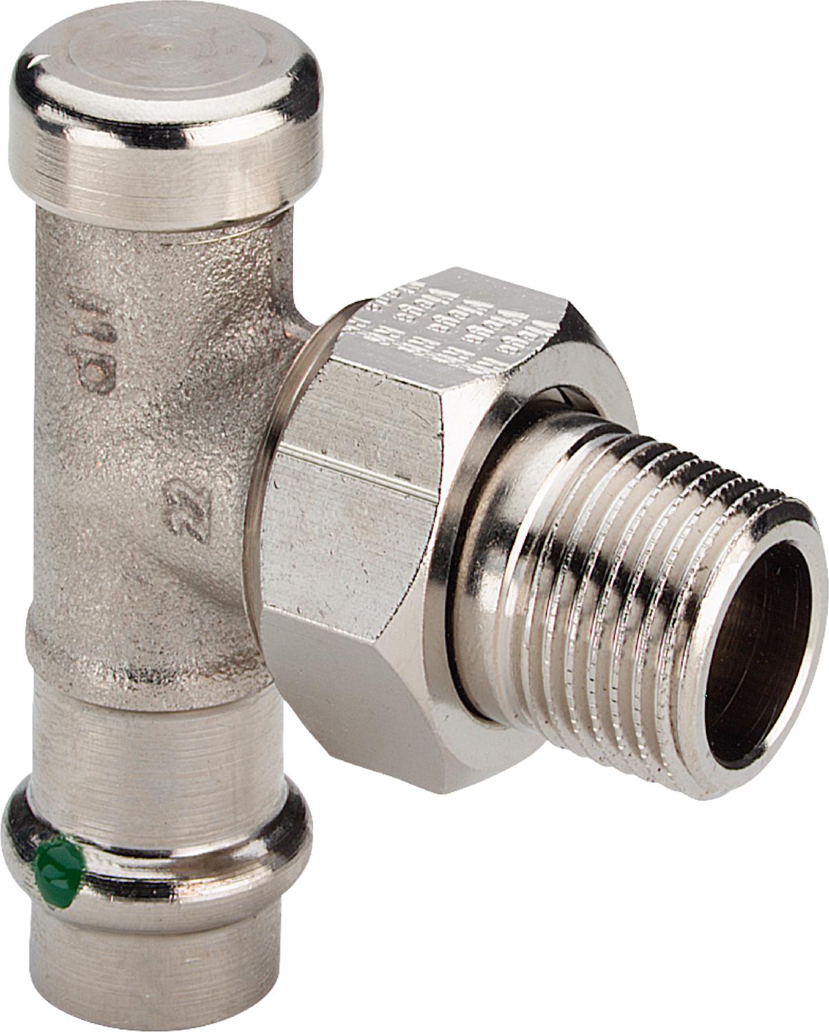 Viega Радиаторный вентиль на обратную магистраль Sanpress 2272.1 (326357) 326 357