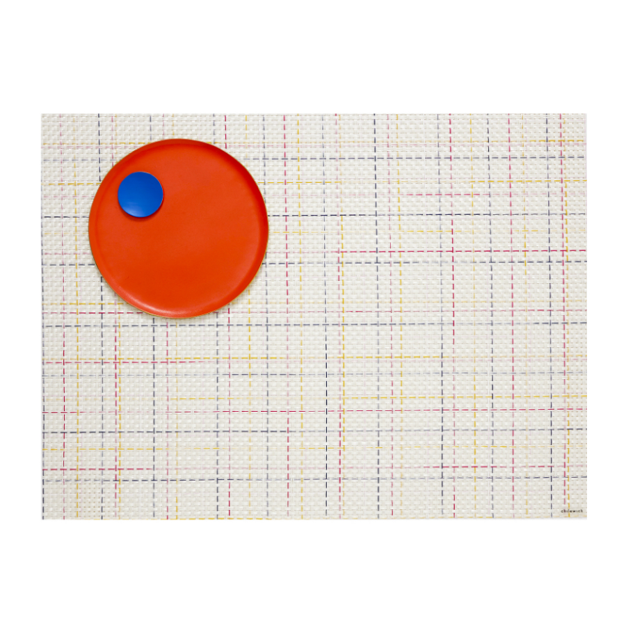 Салфетка виниловая Parade, жаккардовое плетение, 36х48 см Chilewich C100528002 - Вид №2