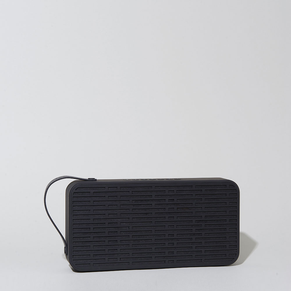 Колонка беспроводная с ремешком aSOUND чёрная KREAFUNK KFSC12 - Вид №1