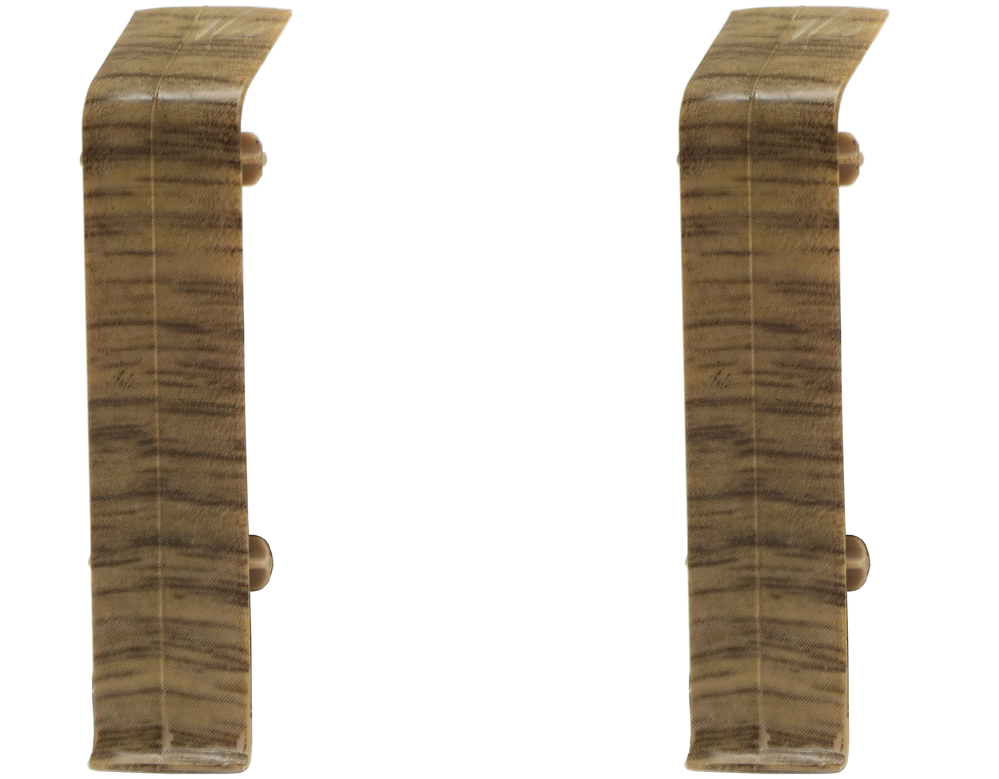 83411576 Соединитель левый и правый Дуб Улисс 80 мм 2 шт. STLM-0041148 Santreyd 