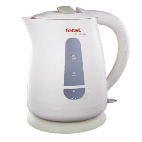 KO29913E Чайник / белый, 2200вт, закрытая спираль, 1.5л Tefal Santreyd 