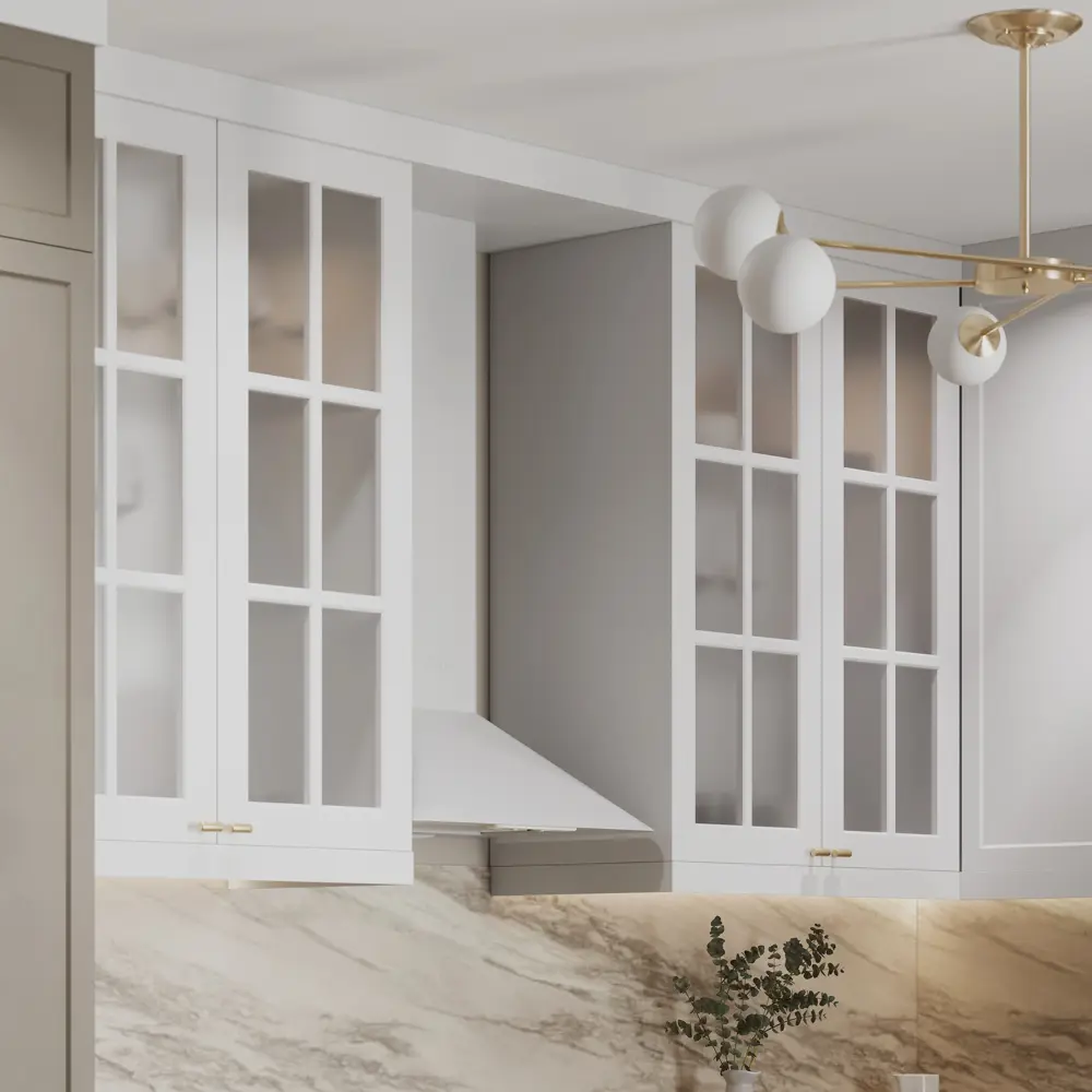 Фасад кухонный DELINIA ID Ньюпорт 44,7×102,1 см матовый белый 82010399 STLM-0017289 - Вид №9