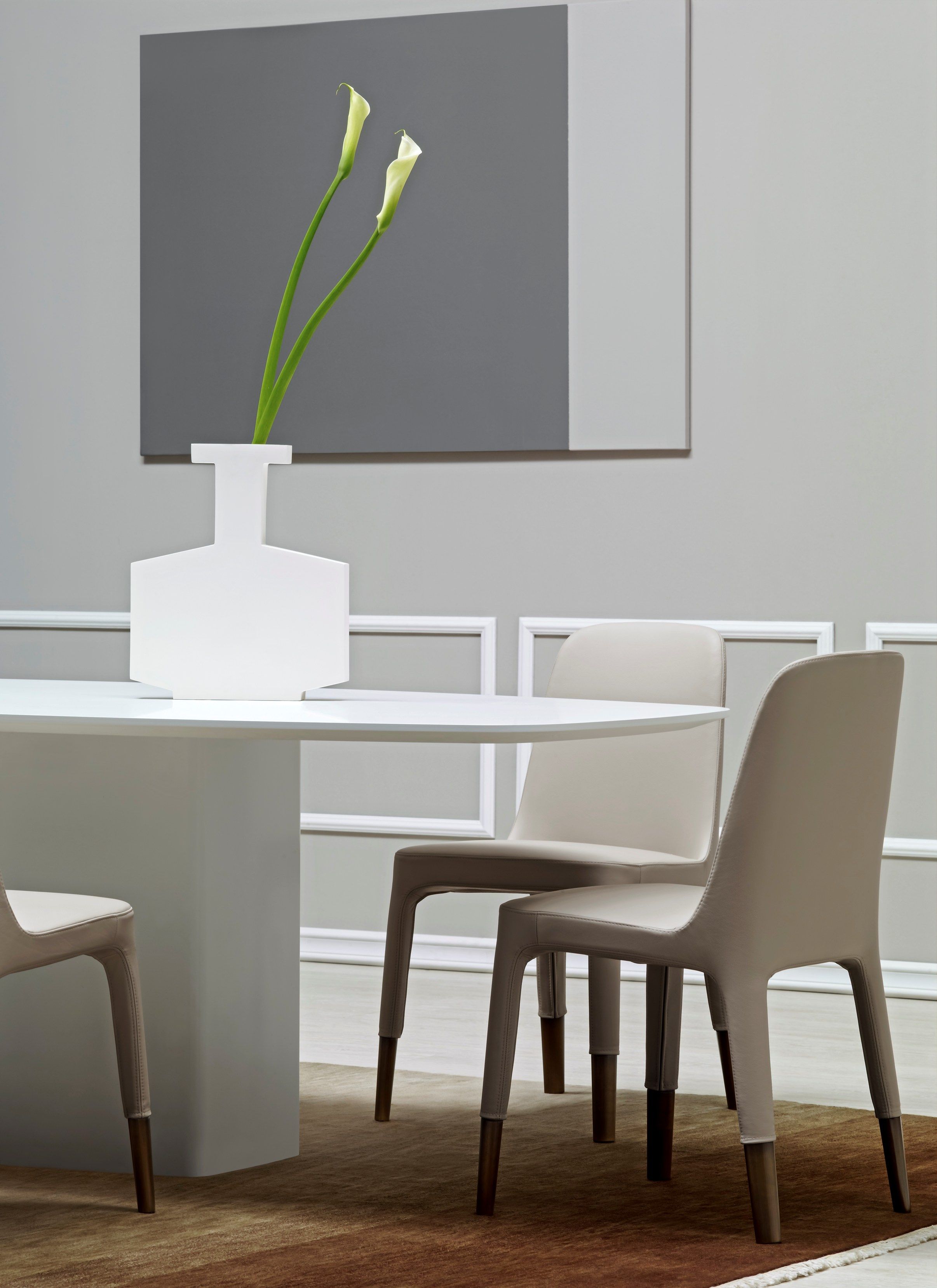 Кожаный мягкий стул для ресторана Pedrali ARCH-00031105 - Вид №6