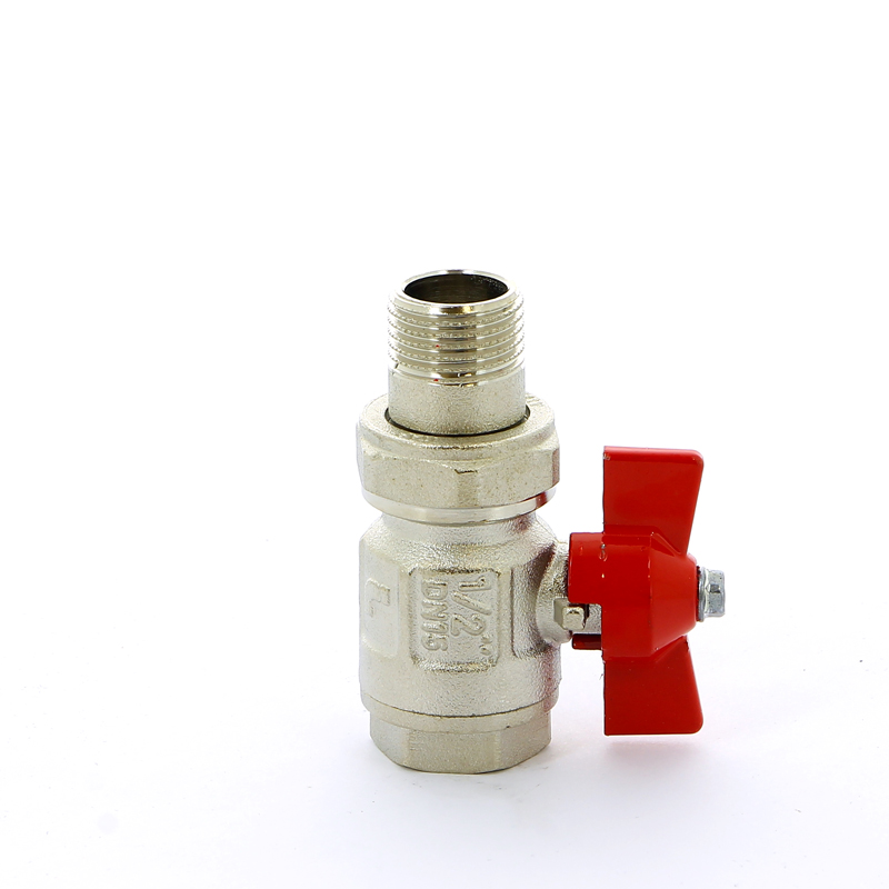 Кран шаровой НВ с разъемным соединением IDEAL бабочка ITAP 1/2" 09812