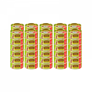 ПР0037802*60 Корм для собак Домашние обеды Рубленая говядина, язык, овощи конс.100г (упаковка - 60 шт) ДЕРЕВЕНСКИЕ ЛАКОМСТВА