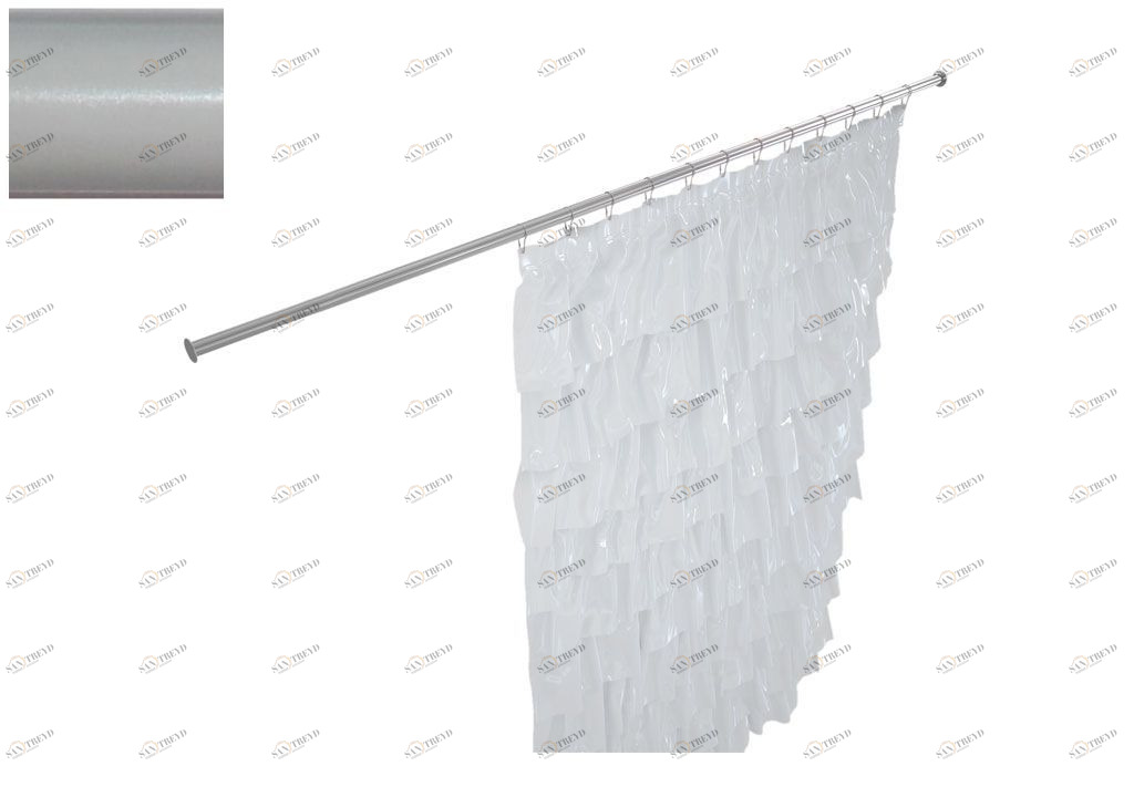 Карниз для ванны Aquanet прямой 160 белый 00241570