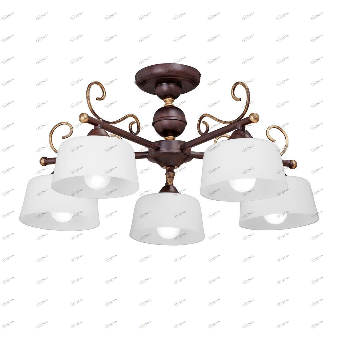 Потолочная люстра Vitaluce V3384/5PL VITALUCE ДИЗАЙНЕРСКИЕ 194157 Белый 