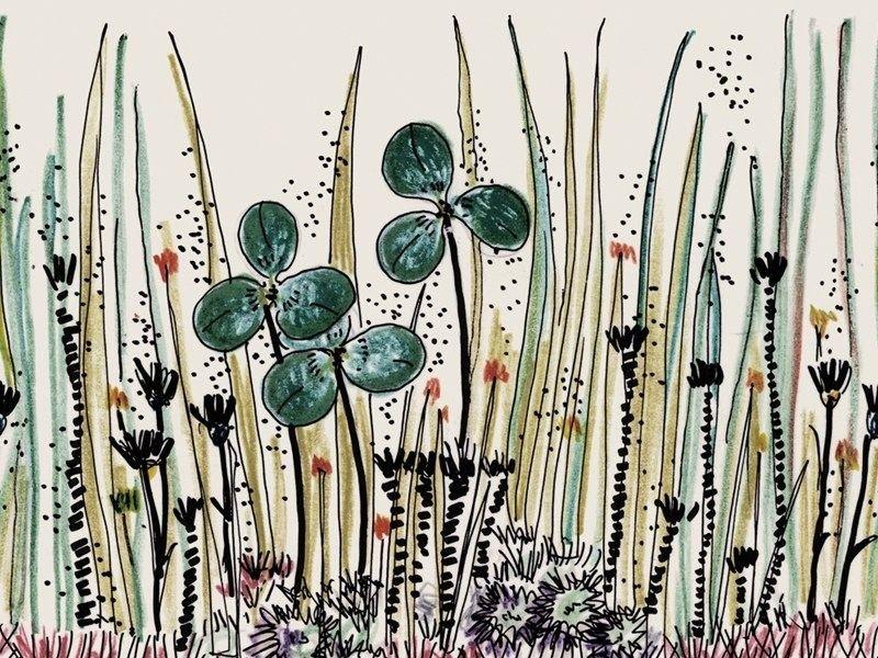 Wall&decò Флизелиновые обои с цветочными мотивами Contemporary wallpaper 2014 sun-id-1422044 - Вид №1