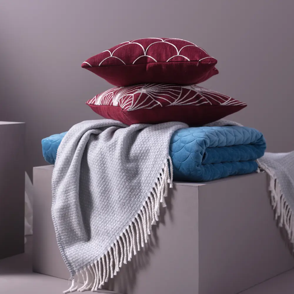 Подушка Great Gatsby 40х40 см цвет красный WESS STLM-2004714 - Вид №5