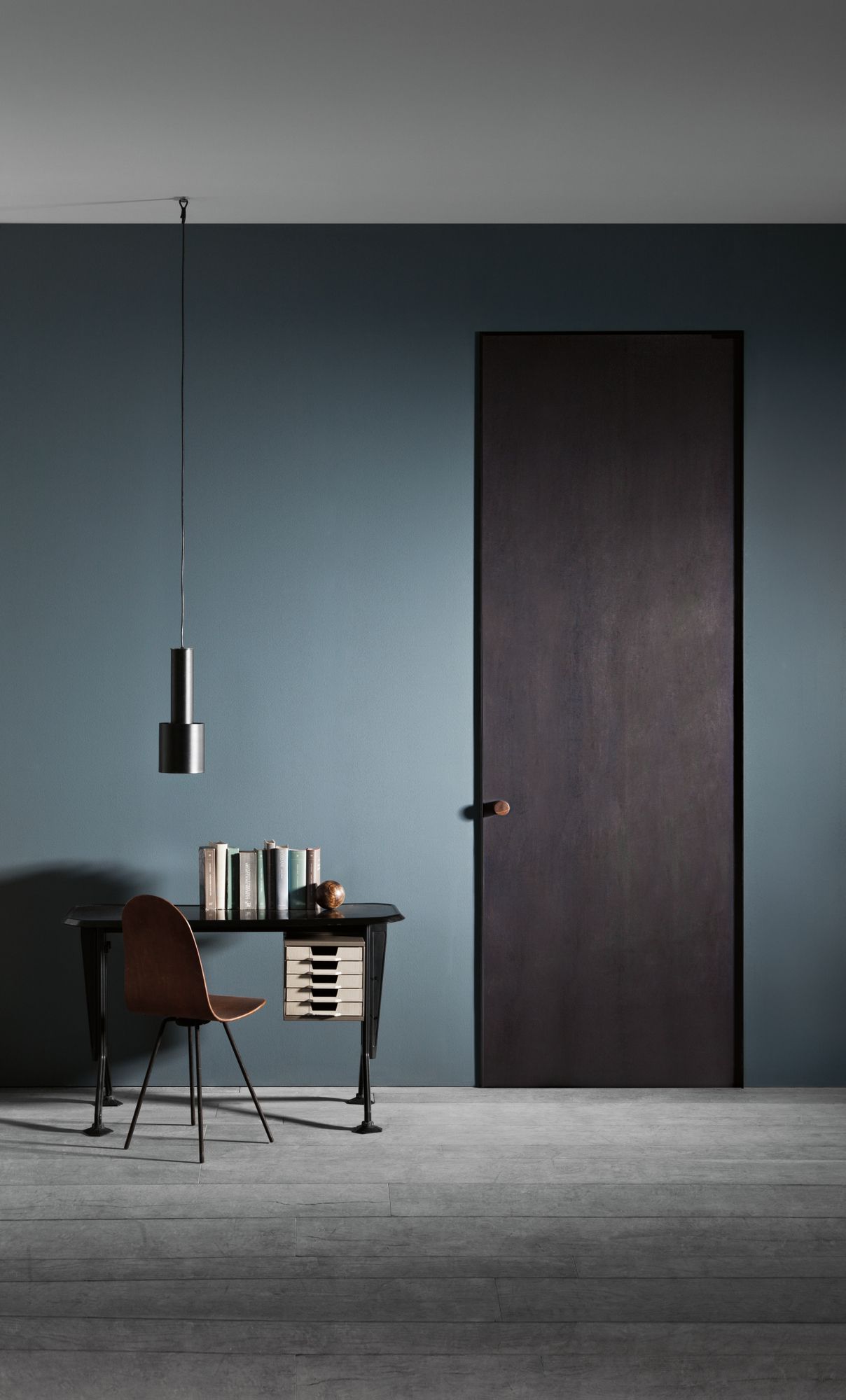 Алюминиевая и стеклянная распашная дверь с выдвижными петлями Lualdi двери ARCH-00112123 - Вид №10