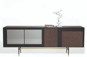 Vibieffe Комод из дуба с зеркальной дверцей 9850 secret