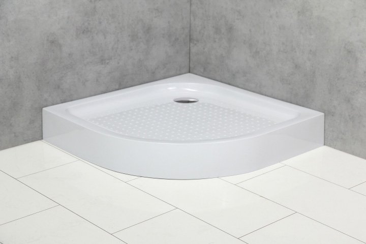 Акриловый поддон BelBagno TRAY-BB-R-80-550-15-W  - Вид №1