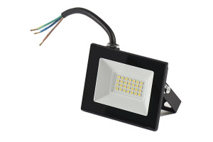 16469523 Светодиодный прожектор SFL 100х78х23мм 30W 6500K 2400Лм IP65 SFL-30W-B-65K Сириус А