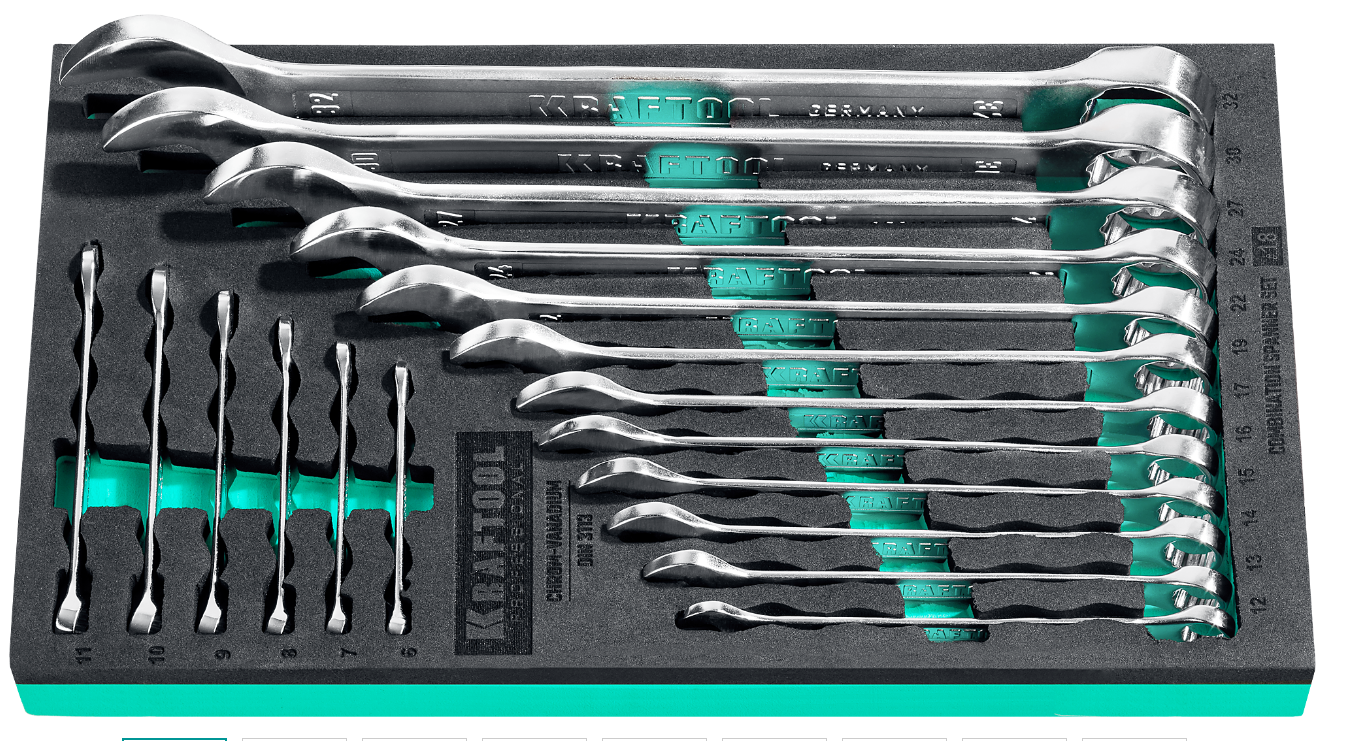 Набор ключей KRAFTOOL 27079-H18E 9109107 STDN-0018737