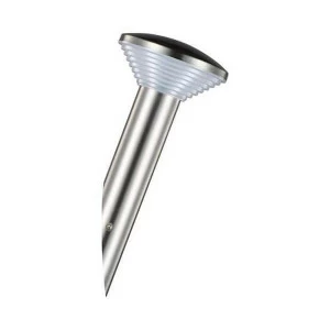 Уличный настенный светильник светодиодный D 13,2 см хром Horoz Bambu 076-016-0001 HOROZ ФАКЕЛ 00-3896059 Хром