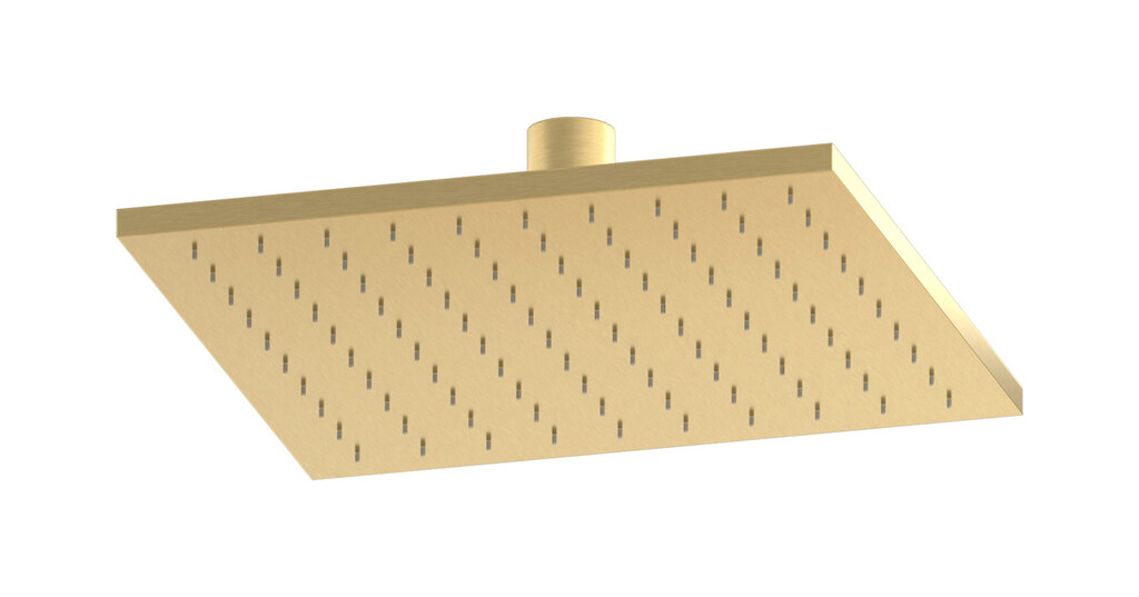 Верхний душ квадратный 200х200 WE ARE IB ma021os Brushed Gold Monamour 