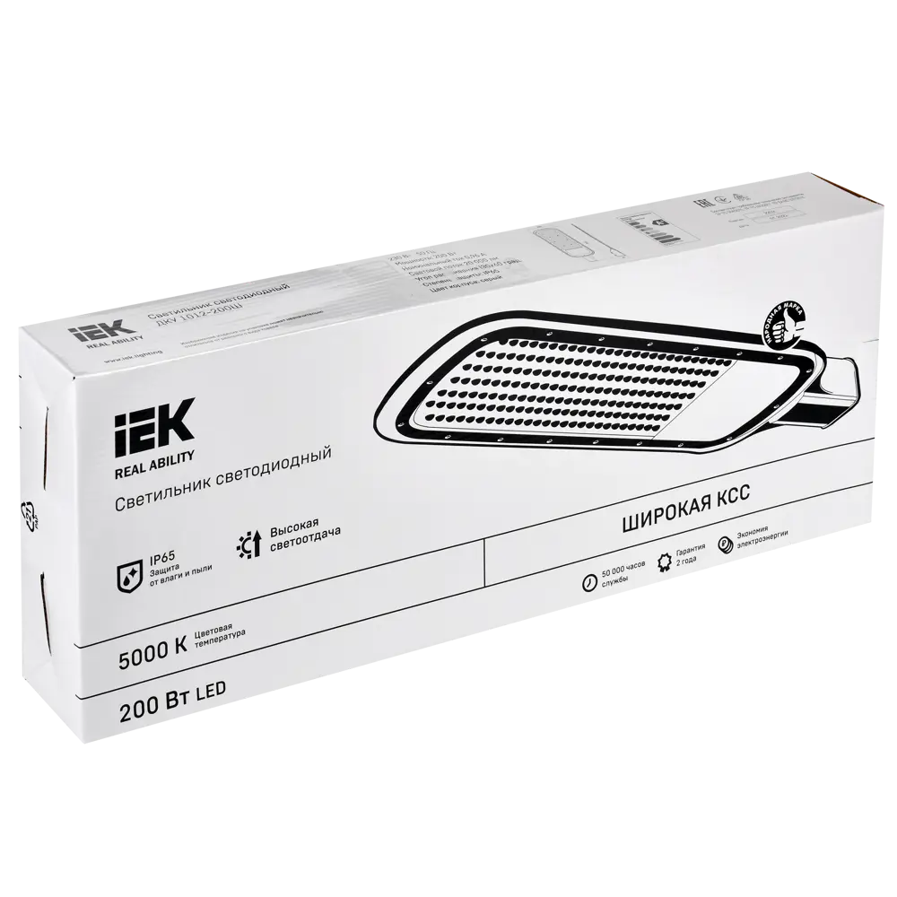 Светильник светодиодный уличный IEK «ДКУ» 200 Вт 5000 К IP65 STLM-2142384 - Вид №6