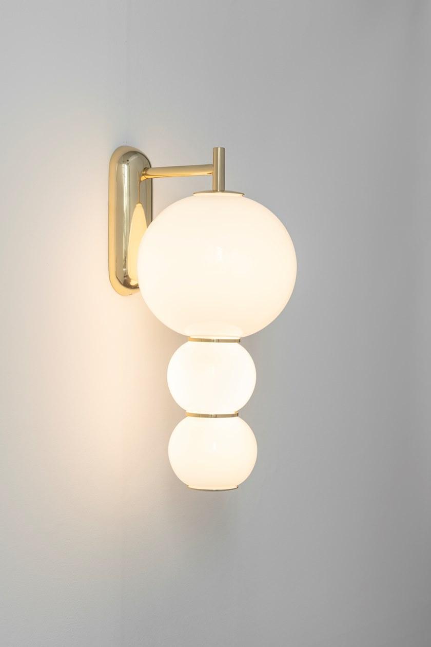 Formagenda Настенный светильник из светодиодного стекла с диммером Pearls sun-id-1461593 - Вид №25