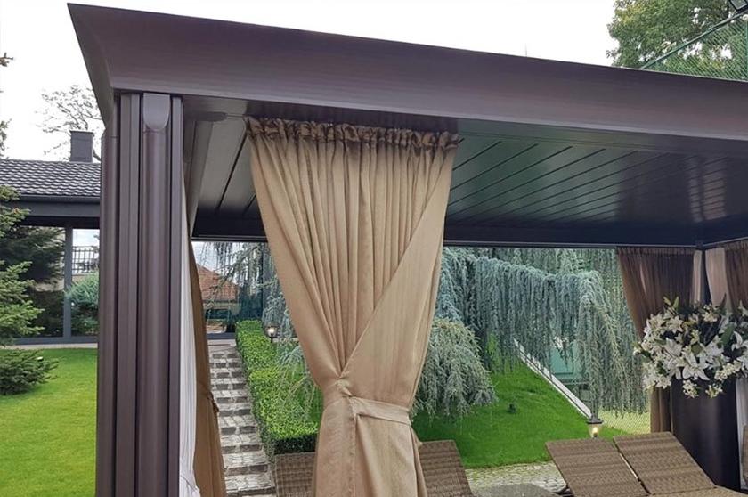 La Casa dei Limoni Биоклиматическая пергола из алюминия с регулируемыми жалюзи sun-id-1505511 - Вид №3