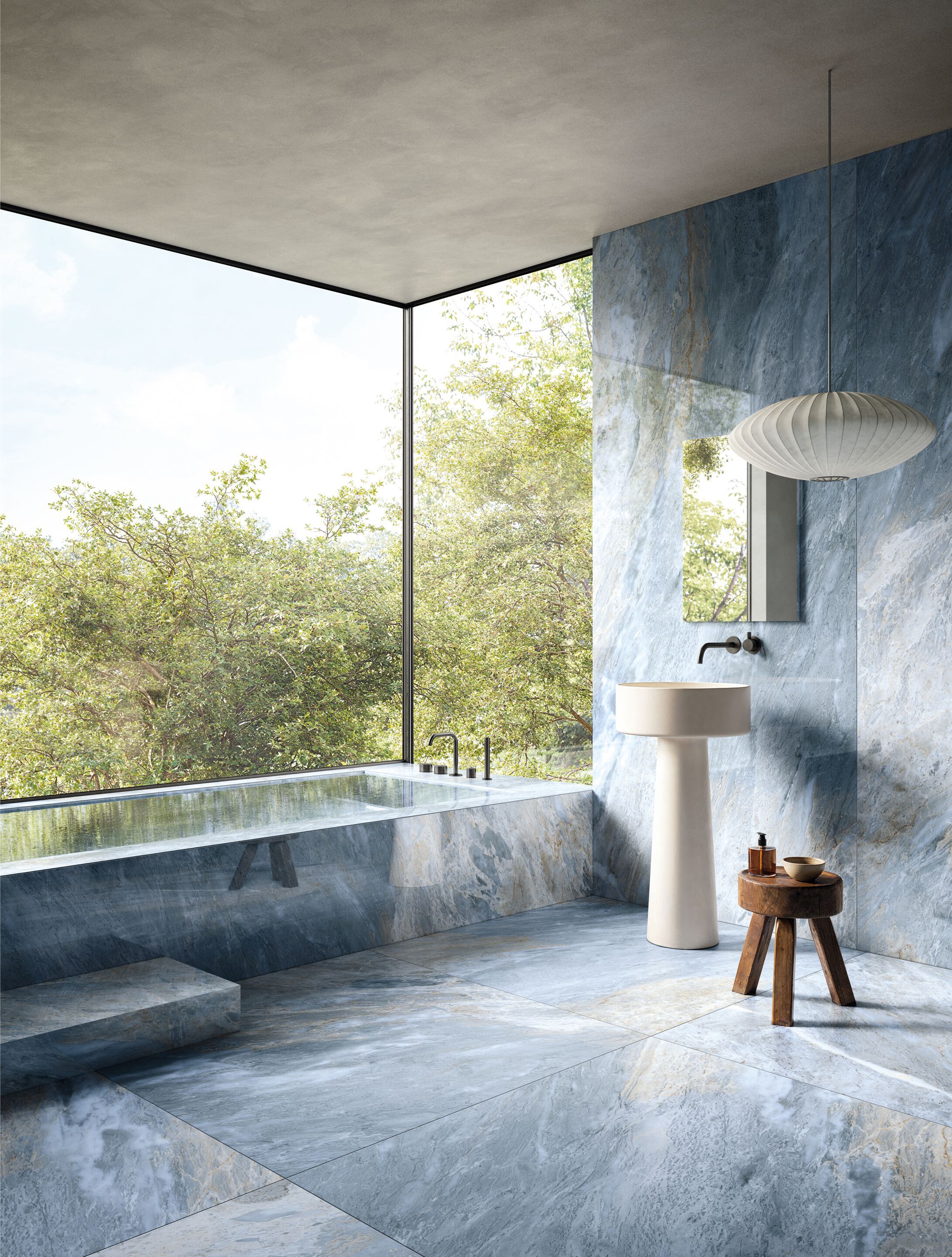 Пол / керамогранит с мраморным эффектом Ceramiche Refin Marble Look ARCH-00126768 - Вид №14