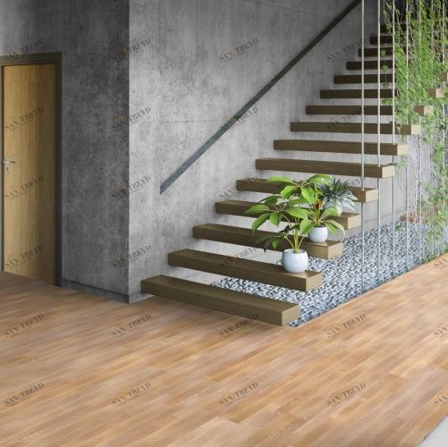 Паркетная доска Tarkett Ясень тирамису браш  DG 3100200027