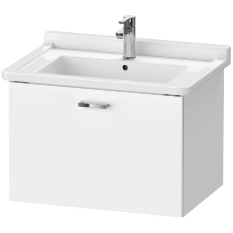 XB603505353 Тумбочка подвесная XBase #XB6035 650 x 468 мм Каштан темный, декор Duravit  - Вид №2