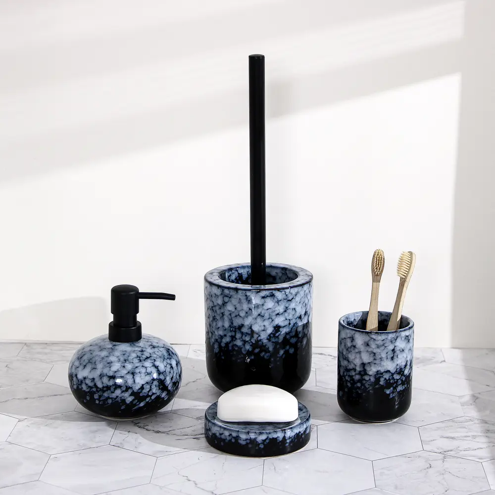 89380324 Мыльница Iddis Night Sky LMNSC00i42 керамика цвет синий STLM-1577791 - Вид №1