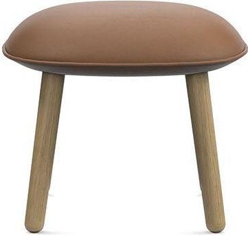 603769 Footstool Oak Ultra Leather Normann Copenhagen Ace - Вид №1
