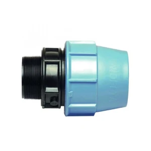 91741588 Муфта комбинированная Unidelta 1 1/4"x32 мм НР полипропилен STLM-1407049