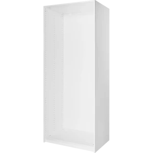 88967134 Каркас шкафа Лион 80x200.2x54.5 см ЛДСП цвет белый STLM-1491675