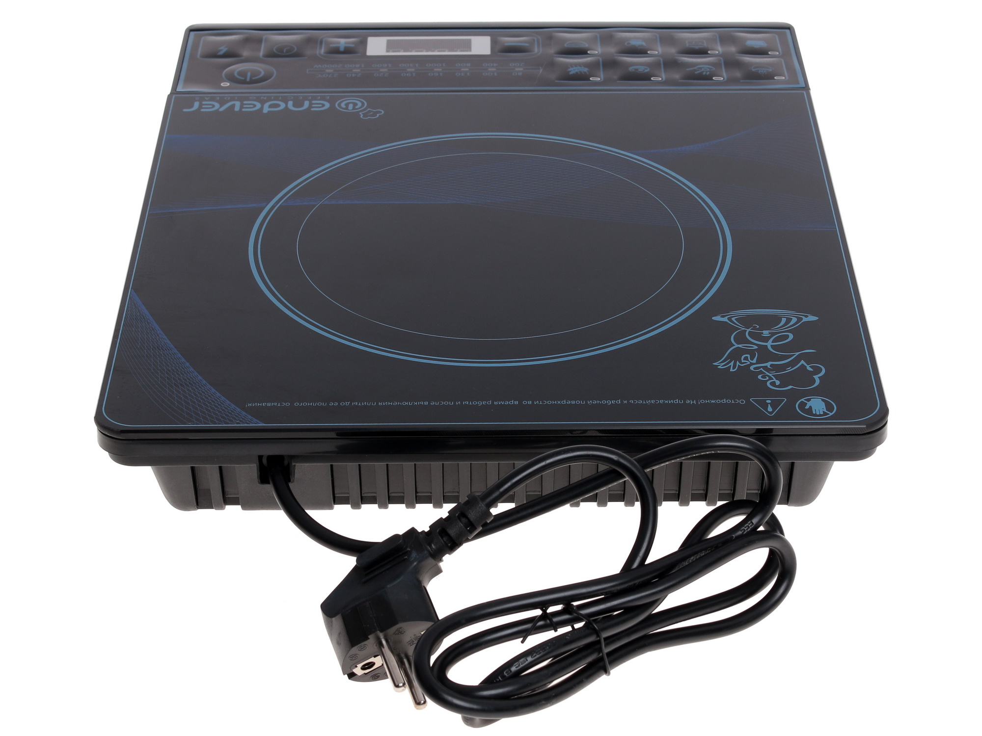 1041309 Плита компактная электрическая Endever SkyLine IP-28 черный STDN-0028296 - Вид №6